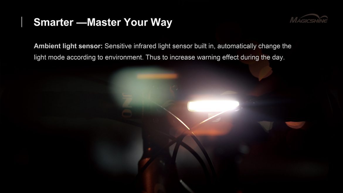 Magicshine SEEMEE 30 Bicycle Rear Light in Red & Front Warning Light in White (Twin Pack)