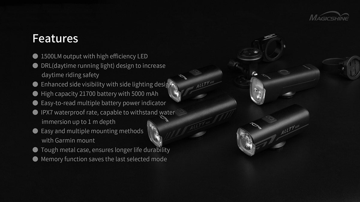 Magicshine Allty 1500 Bicycle Front Light