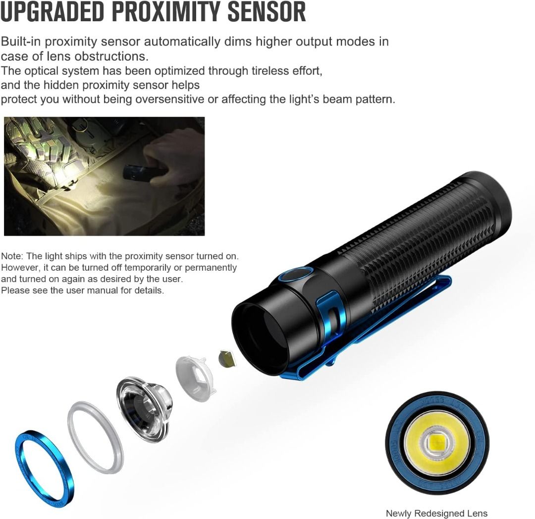 Olight Baton 3 Pro Max Everyday Carry Flashlight_2500 Lumens