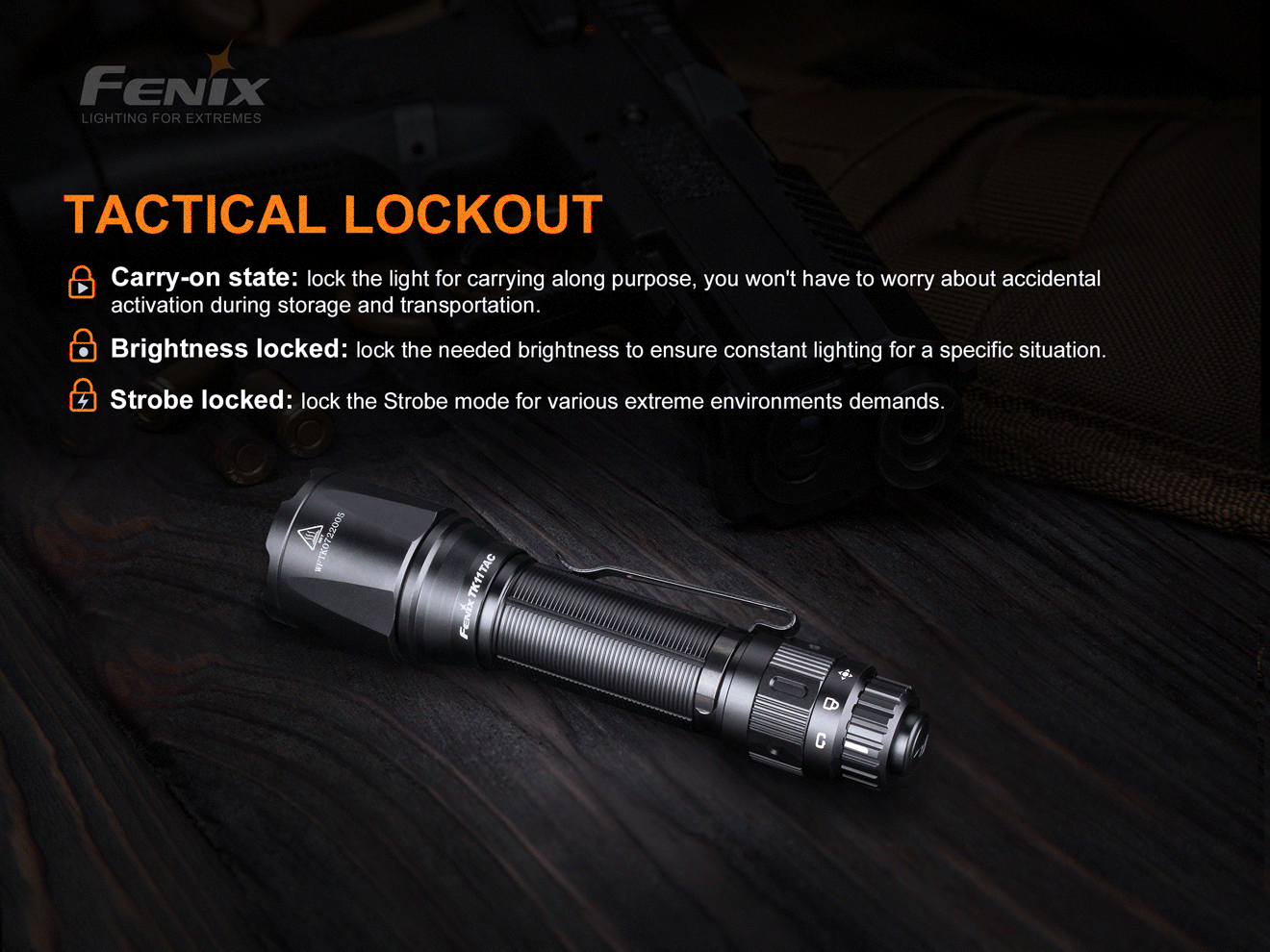 Fenix TK11 TAC Tactical LED Flashlight