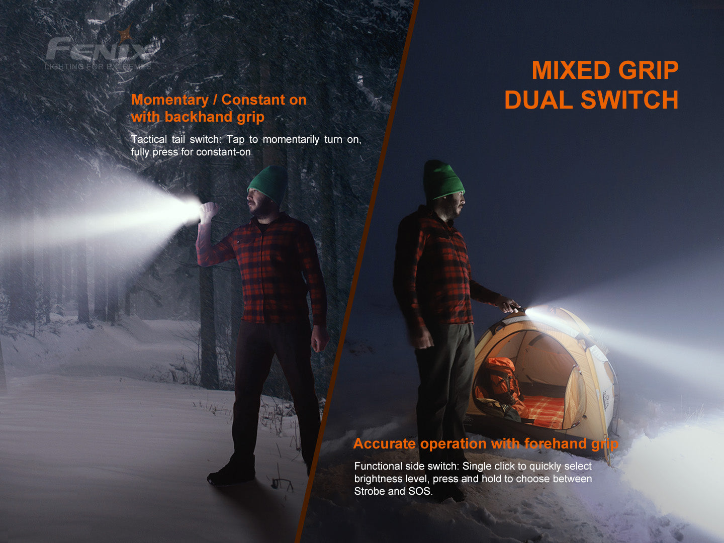 Fenix LD22 V2.0 Compact Rechargeble LED Flashlight