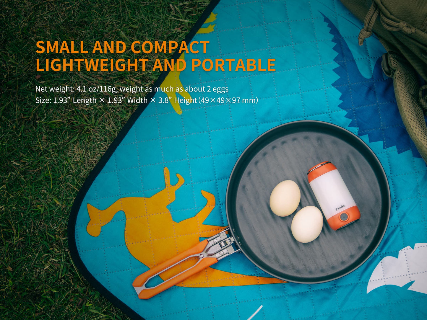 Fenix CL26R Rechargeable Camping Lantern 400 Lumens
