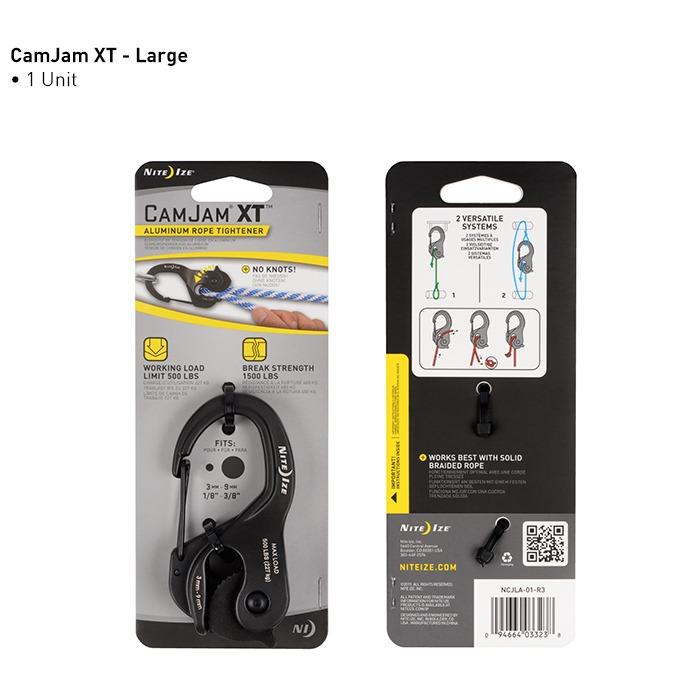 Nite Ize CamJam XT Aluminum Rope / Cord Tightener