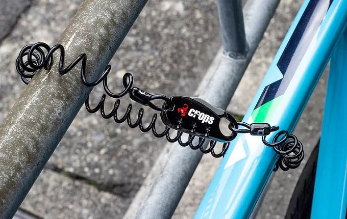 Crops Japan Q3 Coil Lock For Bicycles