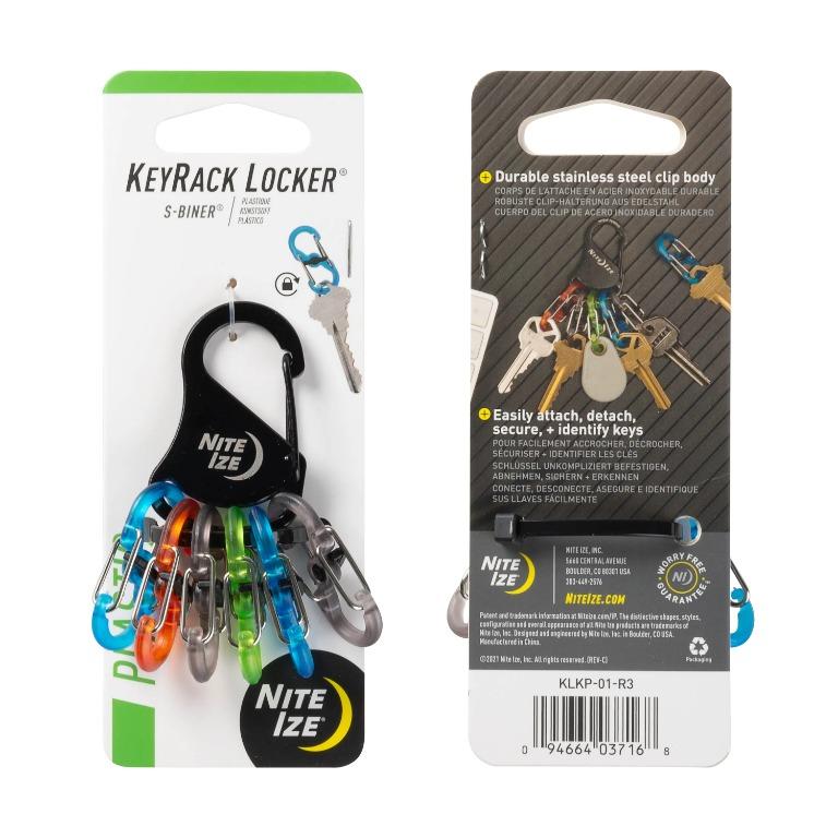 Nite Ize Keyrack Locker S-Biner Polycarbonate