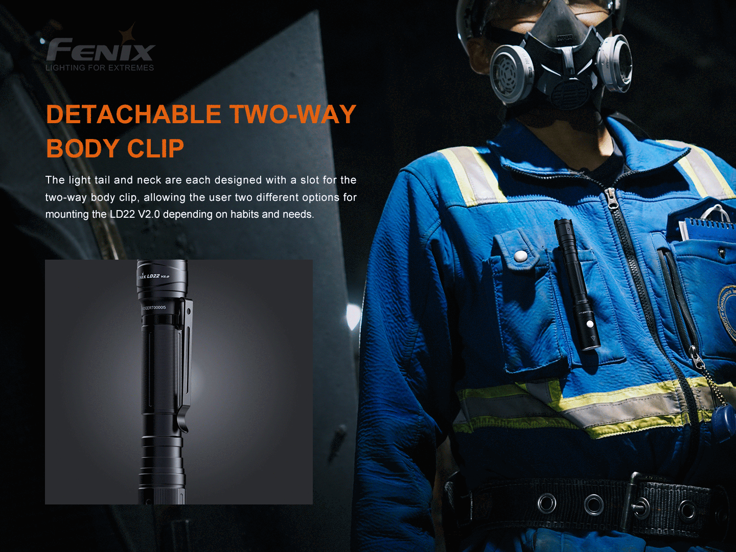Fenix LD22 V2.0 Compact Rechargeble LED Flashlight