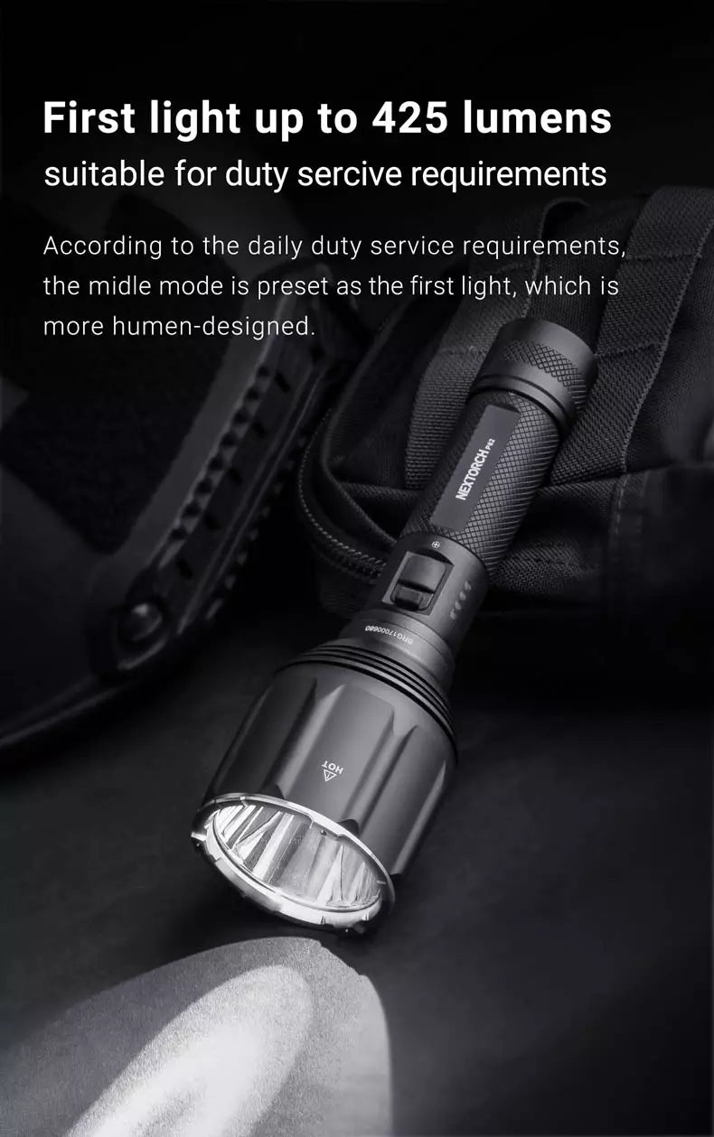 Nextorch P82 Long Thow Rechargeable LED Flashlight
