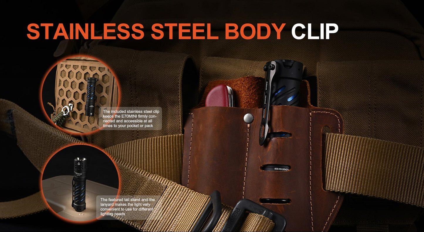 Acebeam E70 Mini High CRI LED Flashlight