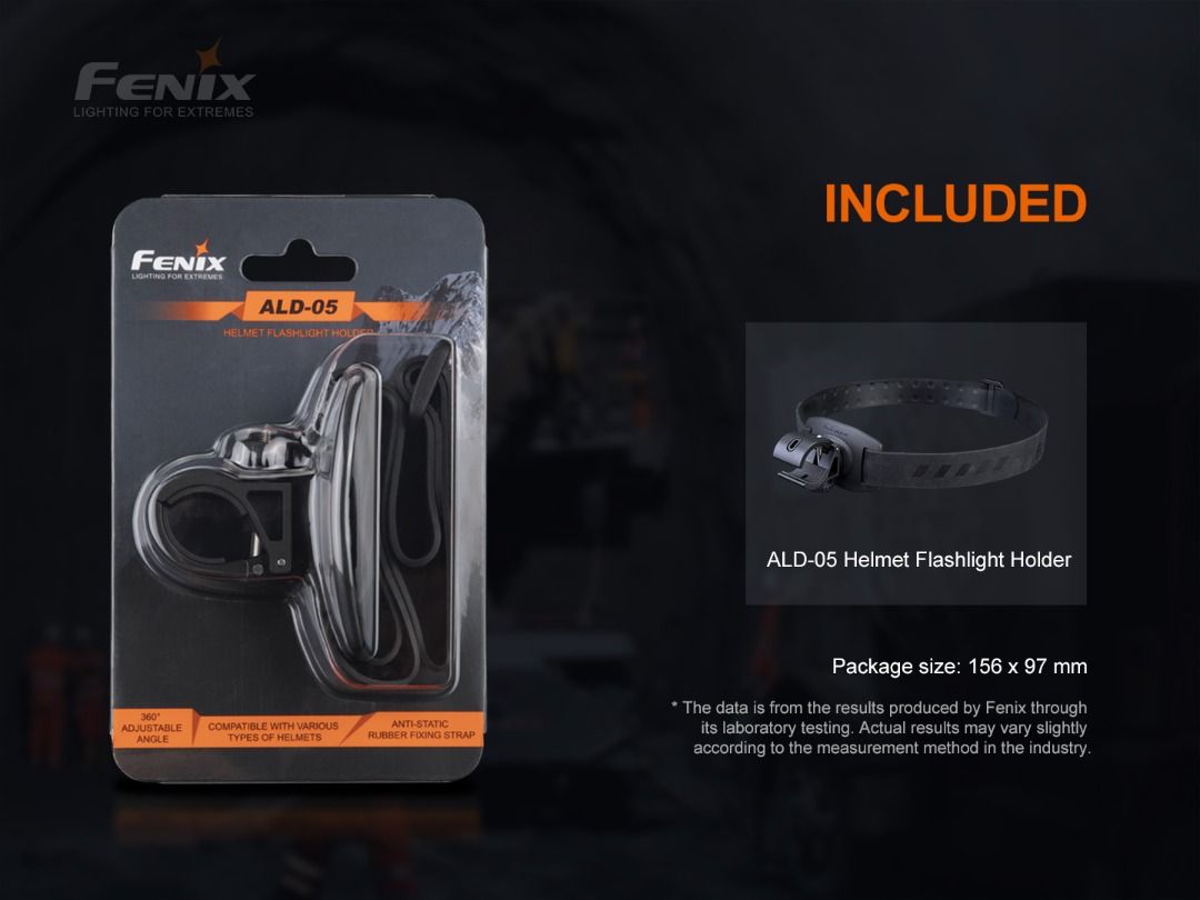 Fenix ALD-05 Helmet Flashlight Holder