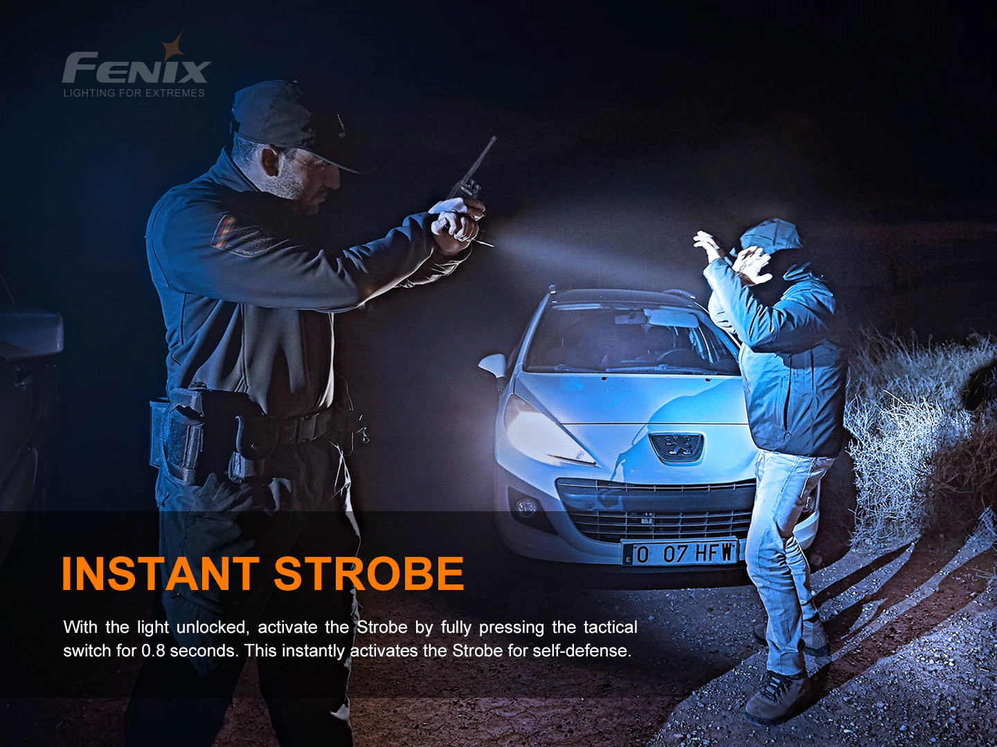 Fenix PD36 Tac 3000 Lumens Tactical Flashlight