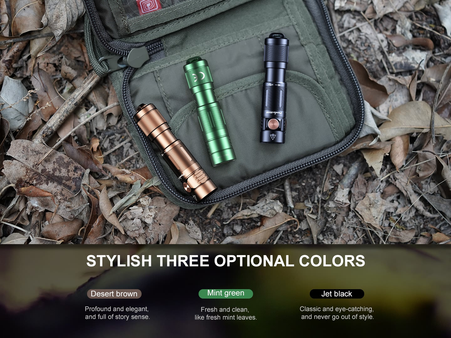 Fenix E05R Rechargeable Keychain Flashlight