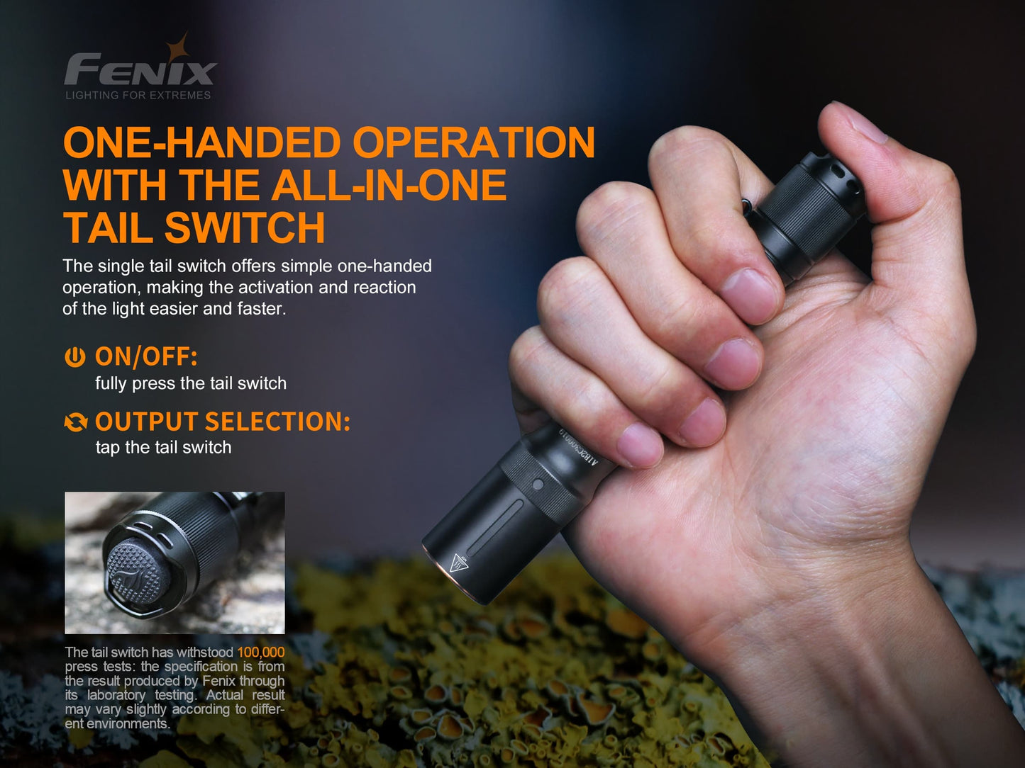 Fenix E20 V2 LED Flashlight