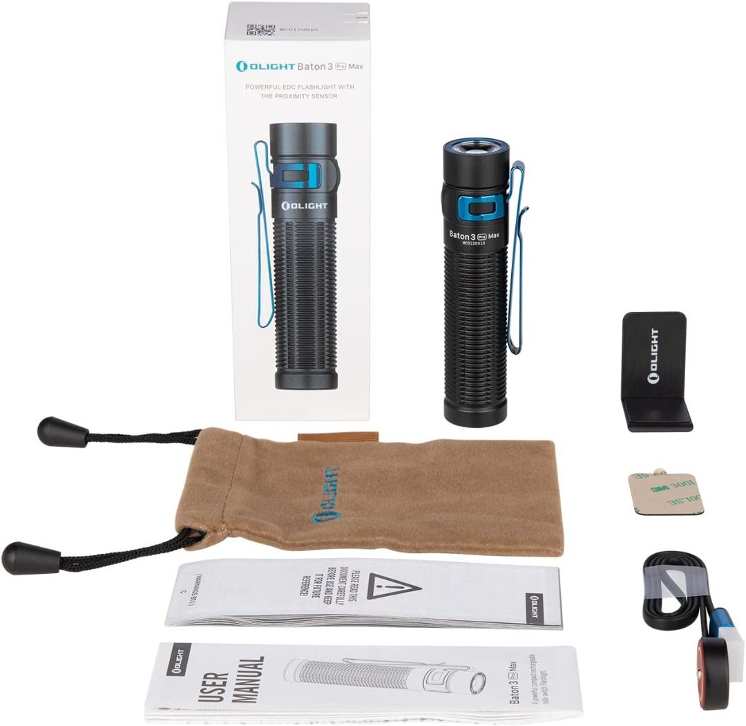 Olight Baton 3 Pro Max Everyday Carry Flashlight_2500 Lumens
