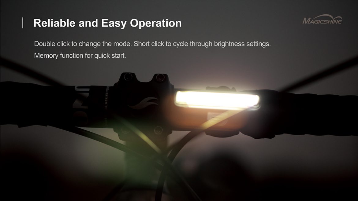 Magicshine SEEMEE 30 Bicycle Rear Light in Red & Front Warning Light in White (Twin Pack)