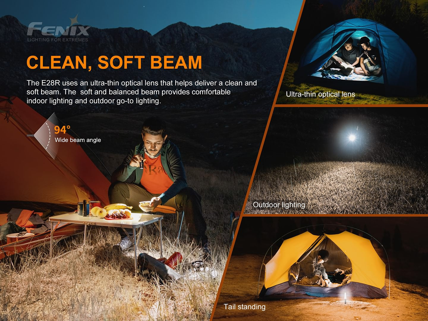 Fenix E28R Rechargeable LED Flashlight