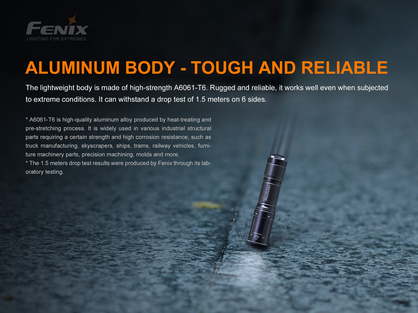 Fenix E01 V2.0 Keychain Flashlight
