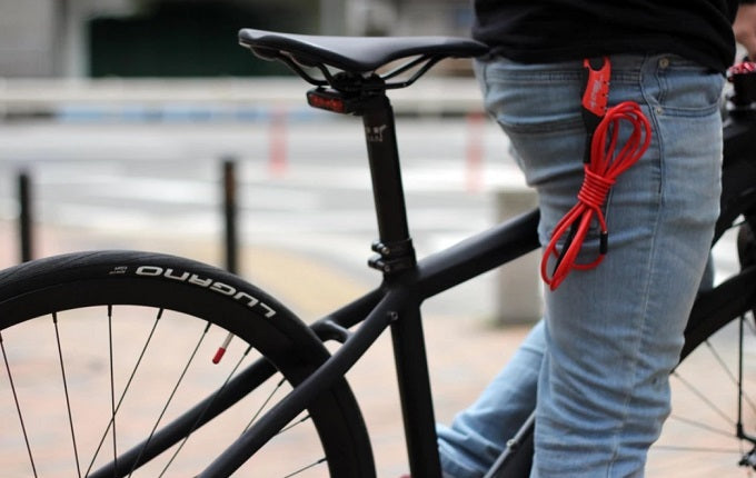 Crops Q5 Easy Wrap Cable Digit Lock For Bikes