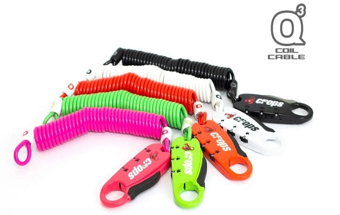 Crops Japan Q3 Coil Lock For Bicycles