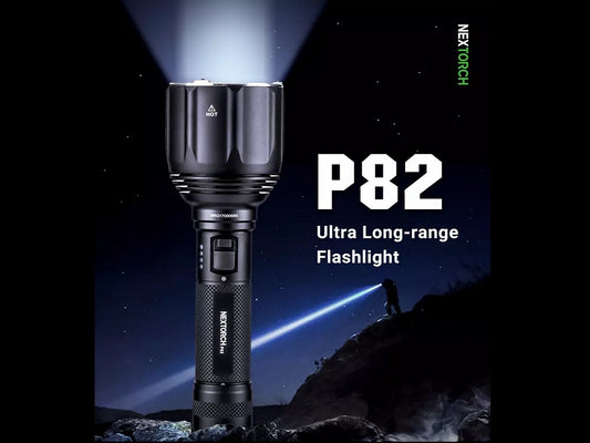 Nextorch P82 Long Thow Rechargeable LED Flashlight
