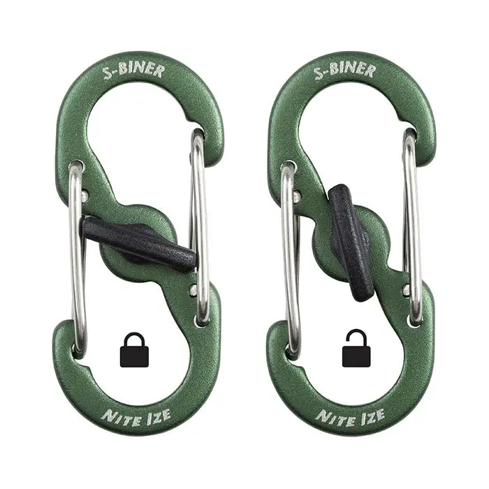 Nite Ize S-Biner MicroLock Aluminum