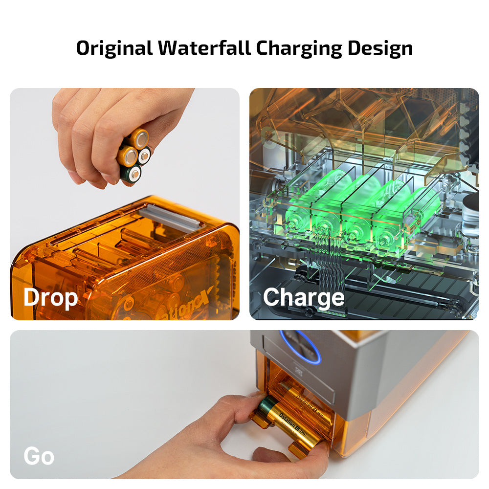 [3-in-1] Olight Ostation X AA / AAA Battery Charger