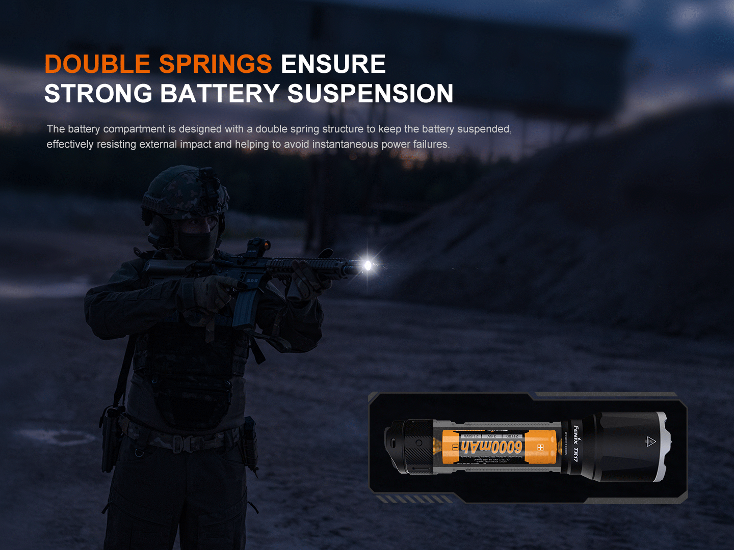 Fenix TK17 [3600 Lumens] Tactical Flashlight