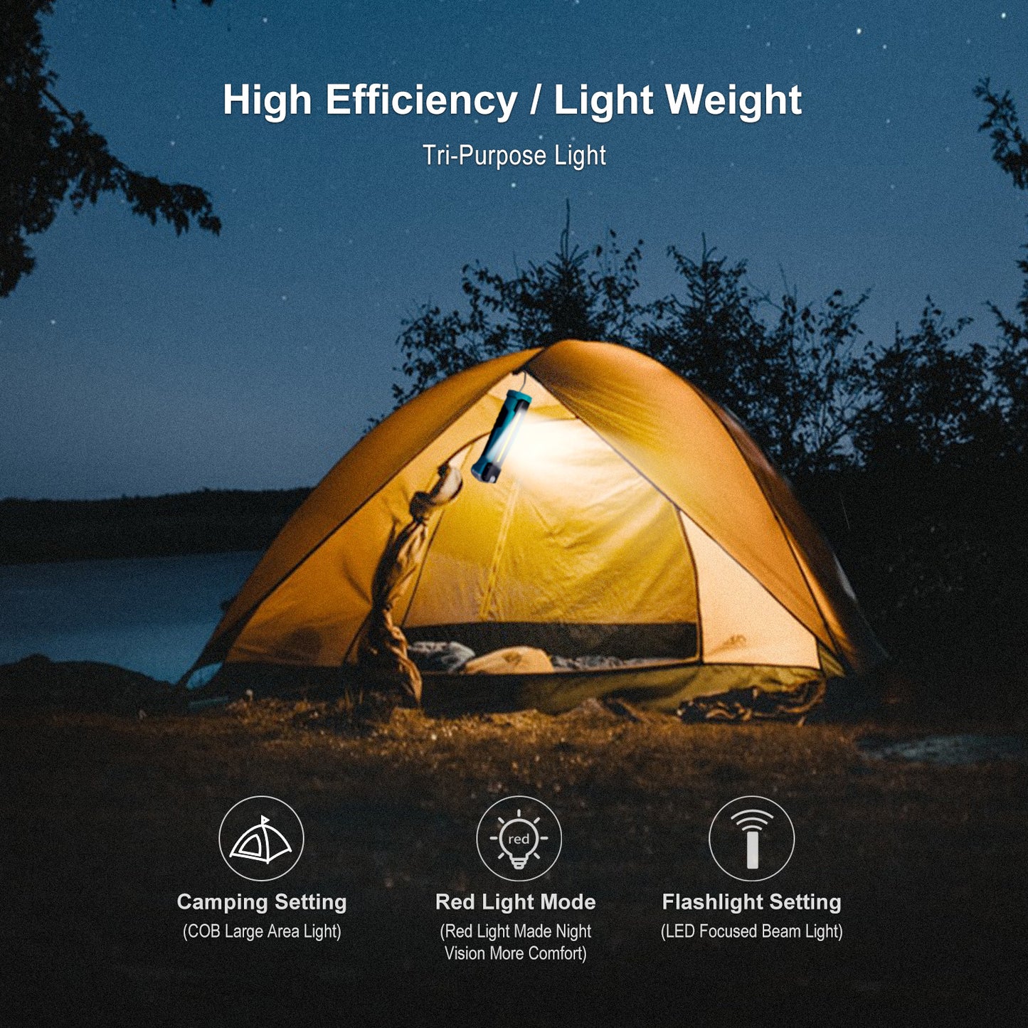 Klarus WL1 180° Tiltable & Rotatable USB-C Rechargeable Work Light