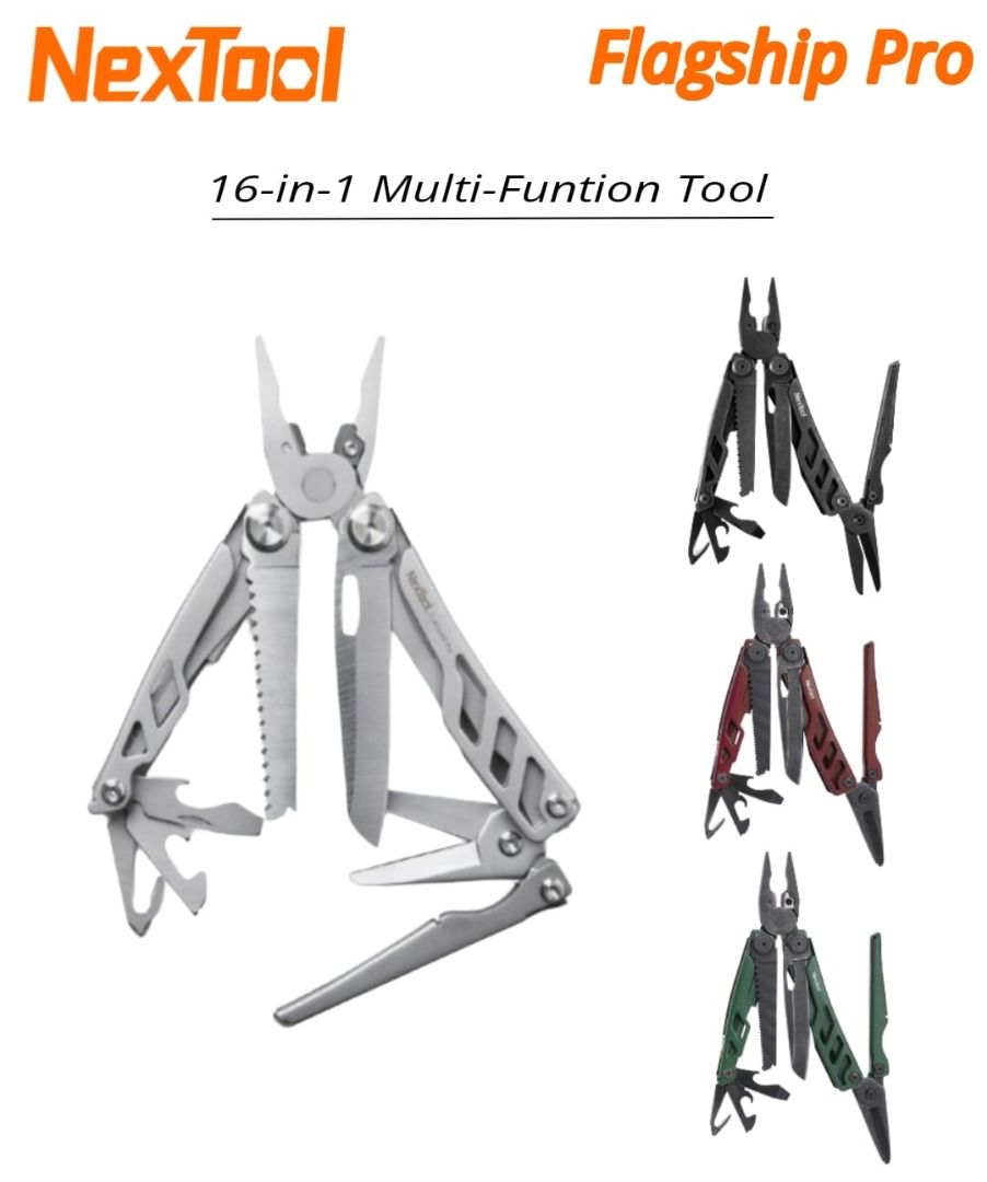 Nextool Flagship Pro 16 in 1 Multi-function EDC Multi-Tool