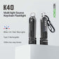 (4-In-1) Nextorch K40 Multi Light Sources Keychain Light