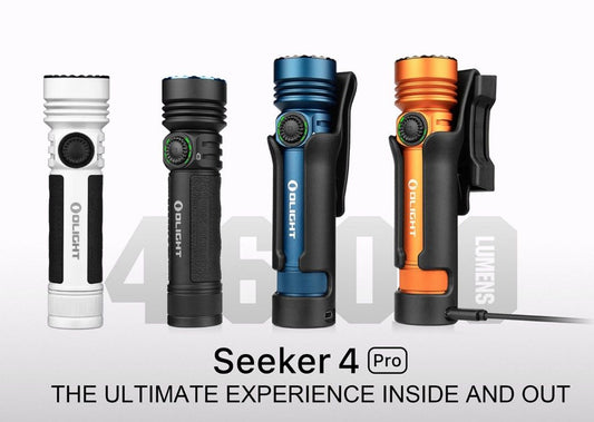 Olight Seeker 4 Pro [4,600 Lumens] Flashlight