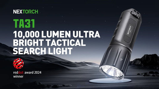 Nextorch TA31 Ultra Bright Tactical Flashlight_10,000 Lumens