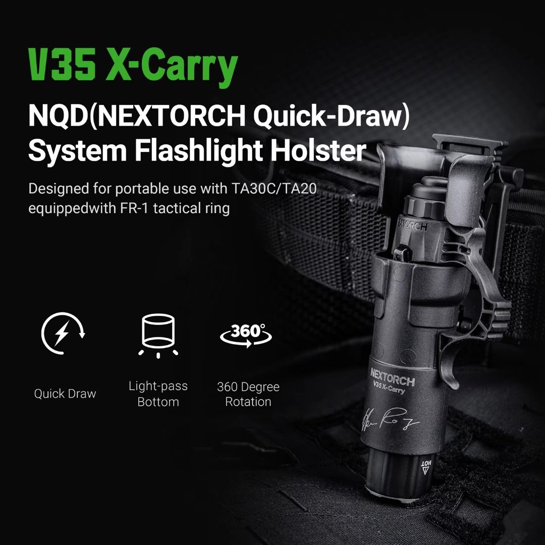 Nextorch V35 X-Carry Quick Release Holster For Flashlight