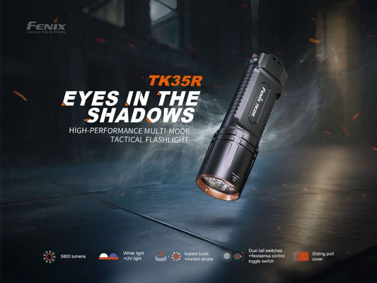 Fenix TK35R [5,800 Lumens] High Performance Tactical Flashlight