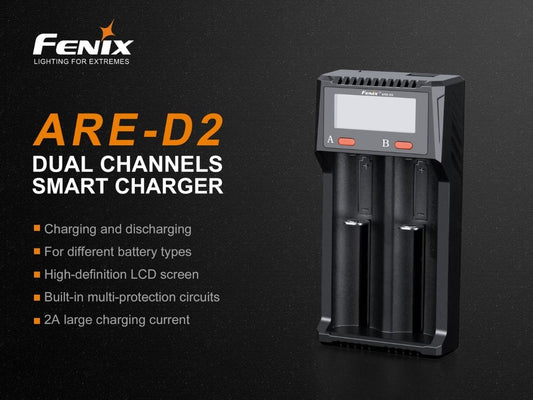 Fenix ARE-D2 Intelligent USB Battery Charger