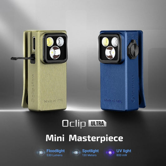 Olight Oclip Ultra Clip-On EDC Flashlight