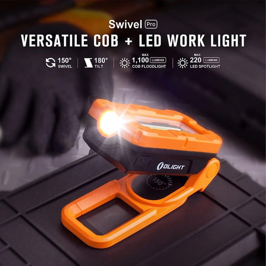 Olight Swivel Pro Rotatable & Foldable Work Light