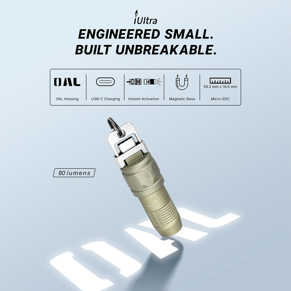Olight iUltra OAL Keychain Flashlight