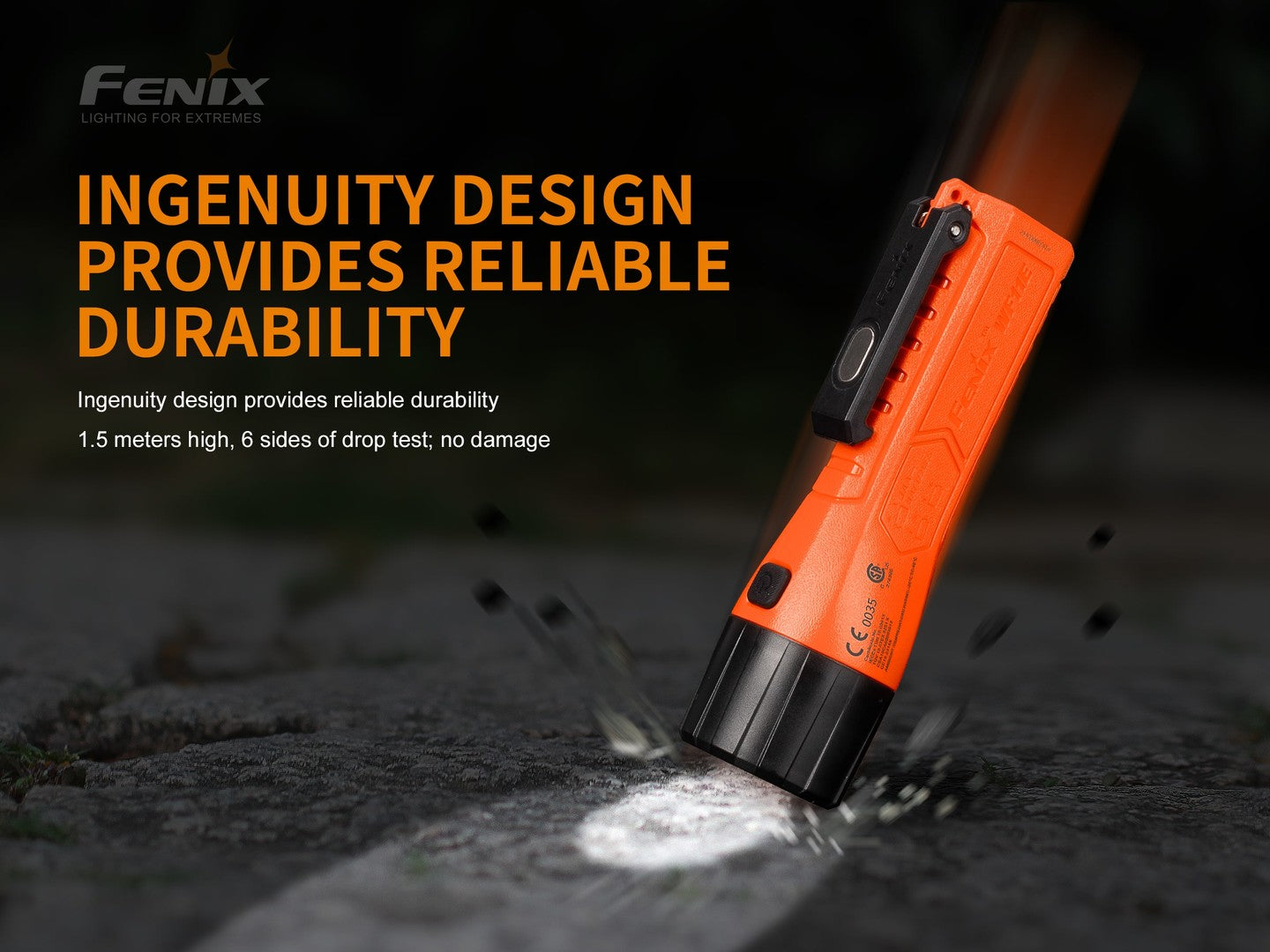 Fenix WF11E Magnetic Intrinsically Safe Flashlight