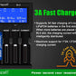 Vapcell BL4 Intelligent Battery Charger