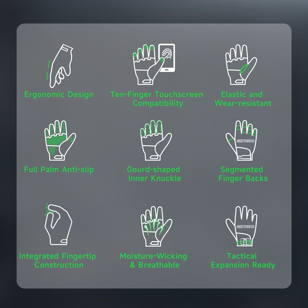 Nextorch Ultra-Thin Tactical Glove