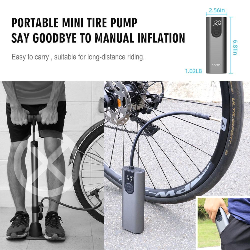 Cycplus A8 Electric Air Pump for Bicycle, Motorbike, Car, Scooter & Balls