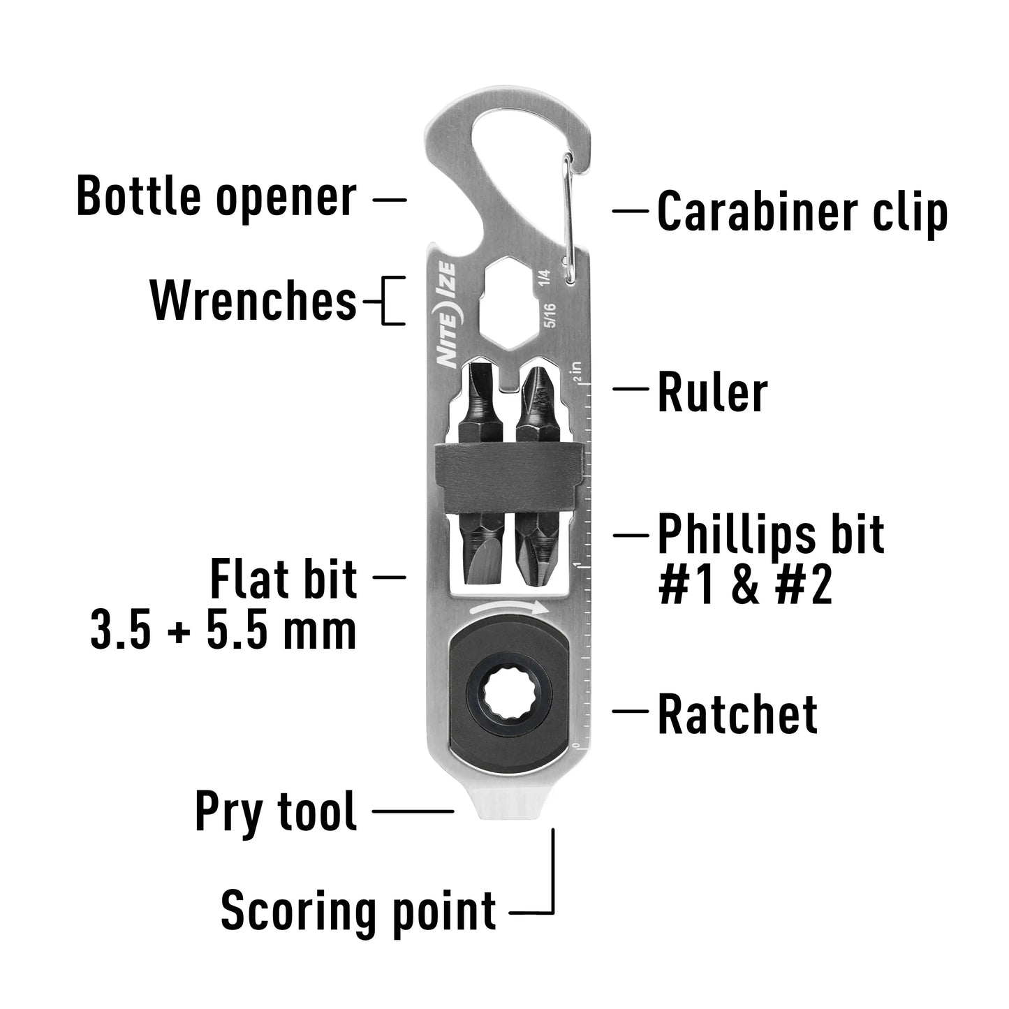 Nite Ize Doohickey Ratchet Key Tool