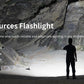Wuben L1 Dual Beam Flashlight with 180° Rotatable Head