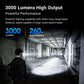 Nextorch P84 [3000 Lumens] LED Flashlight With Red & Blue Auxiliary Lights