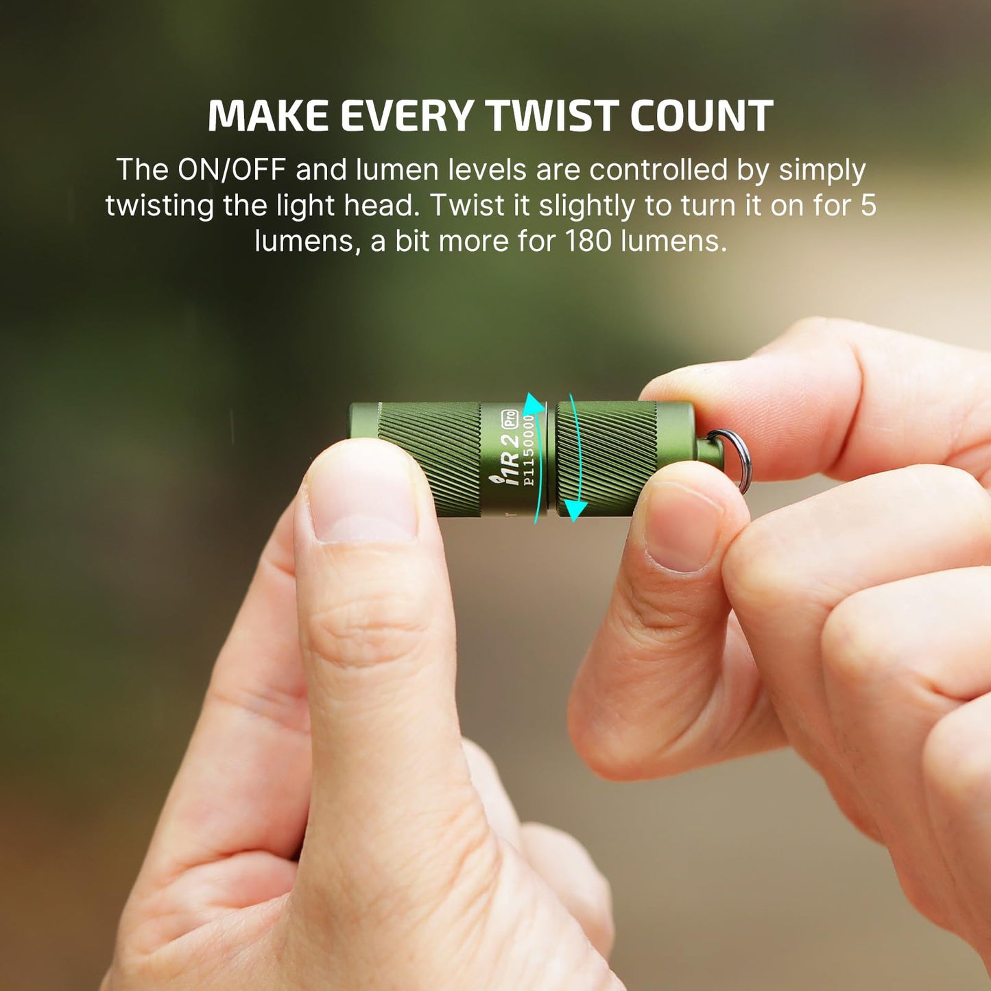 Olight i1R 2 Pro Keychain Flashlight