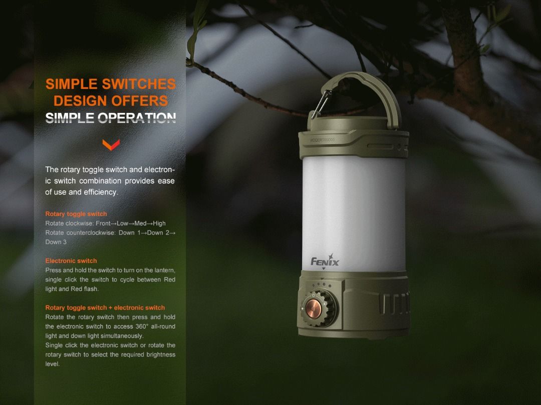 Fenix CL26R Pro Multifunctional Portable Lantern