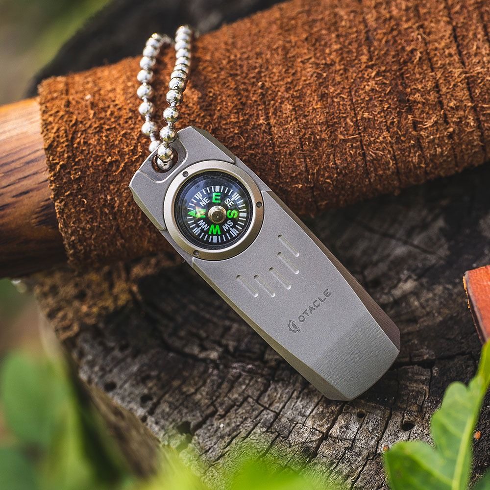 Olight Owhistle 2 Titanium With Built-in Compass