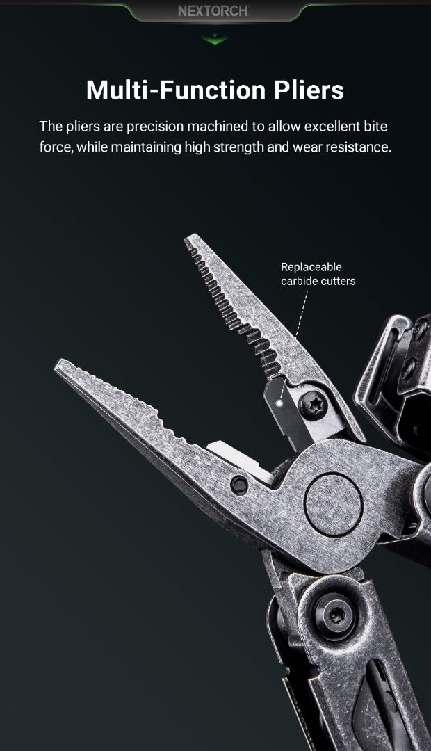 Nextorch Pioneer (MT20) Heavy Duty Multi-Tool