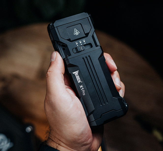 Wuben X1Pro 12300 Lumens Rechargeable Power Bank EDC Flashlight