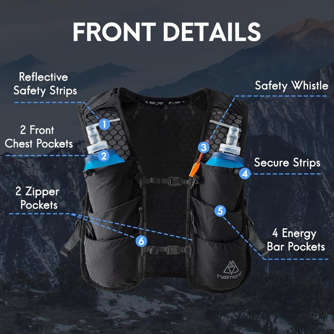 Haimont Ultra Lightweight Hydration Running Vest